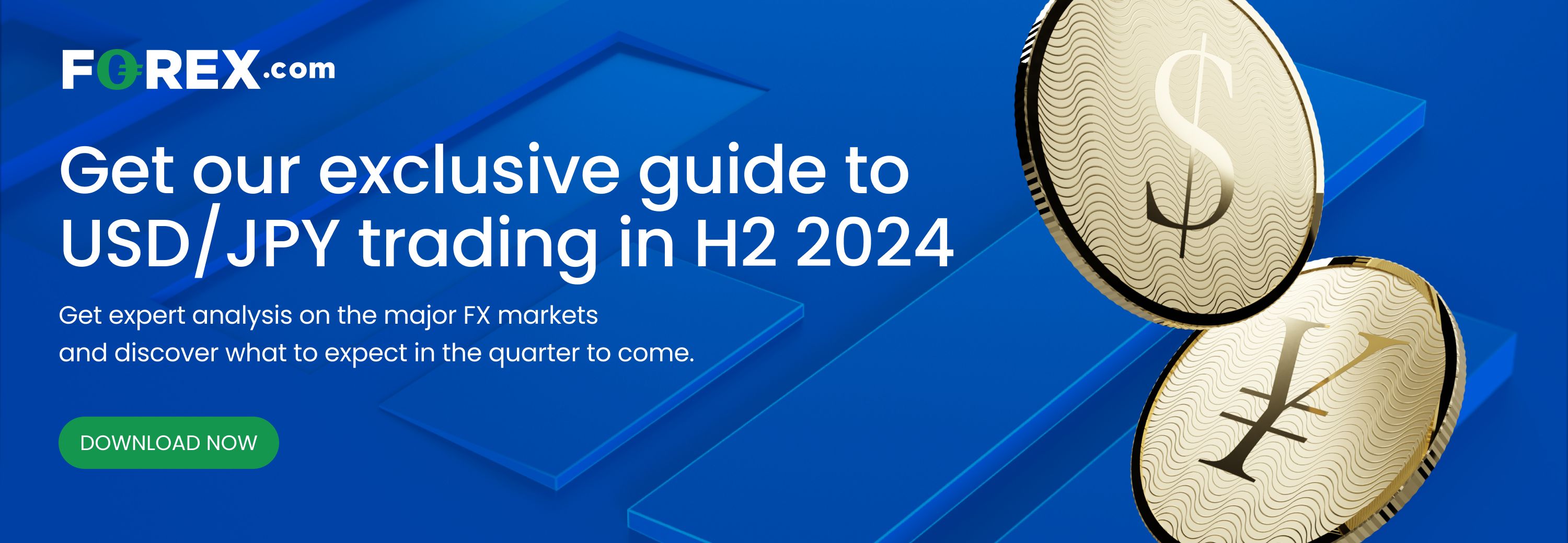 Get our exclusive guide to USD/JPY trading in H2 2024